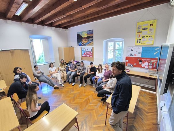 Interaktivno predavanje „Climate Pitch“ za učenike Osnovne škole Ivana Gundulića, Šipanska Luka, 9.5.2025.