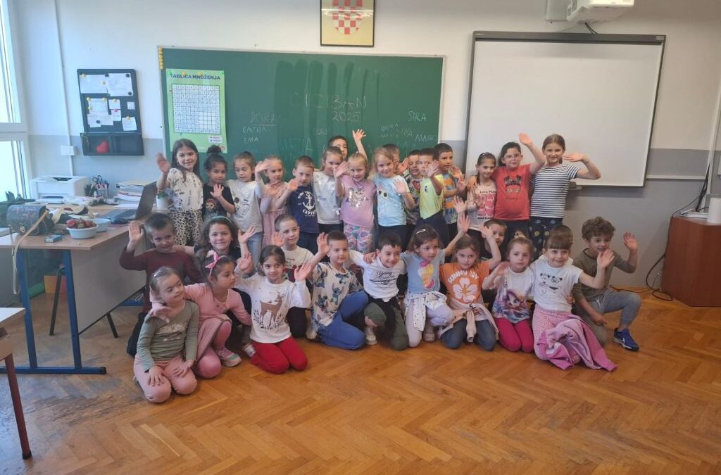 Veseli posjet iz vrtića Ciciban!