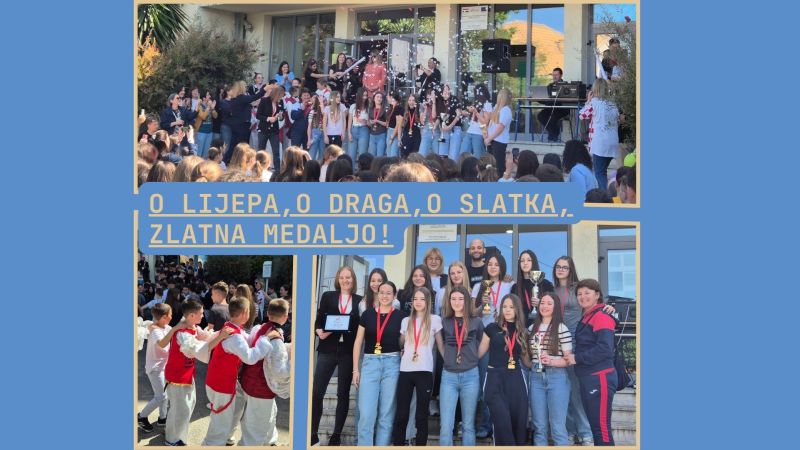 Doček naših zlatnih košarkašica