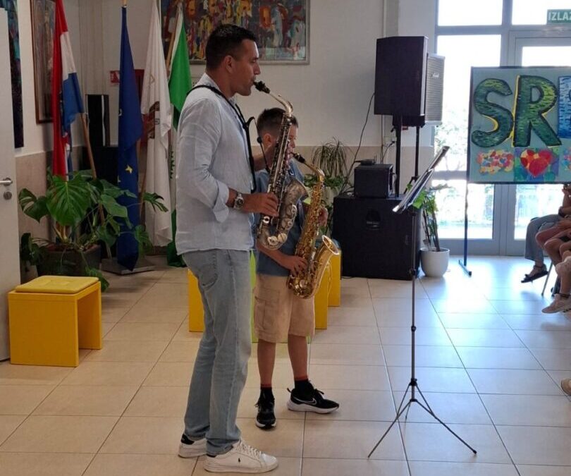 Glazbeni posjet Umjetničke škole Luke Sorkočevića