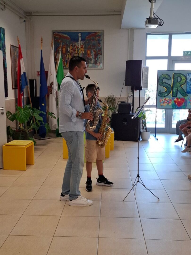 Glazbeni posjet Umjetničke škole Luke Sorkočevića