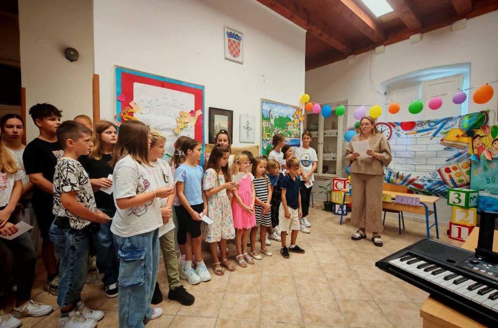 Prvi dan škole – dan ispunjen osmijehom i veseljem, Područna škola Šipan
