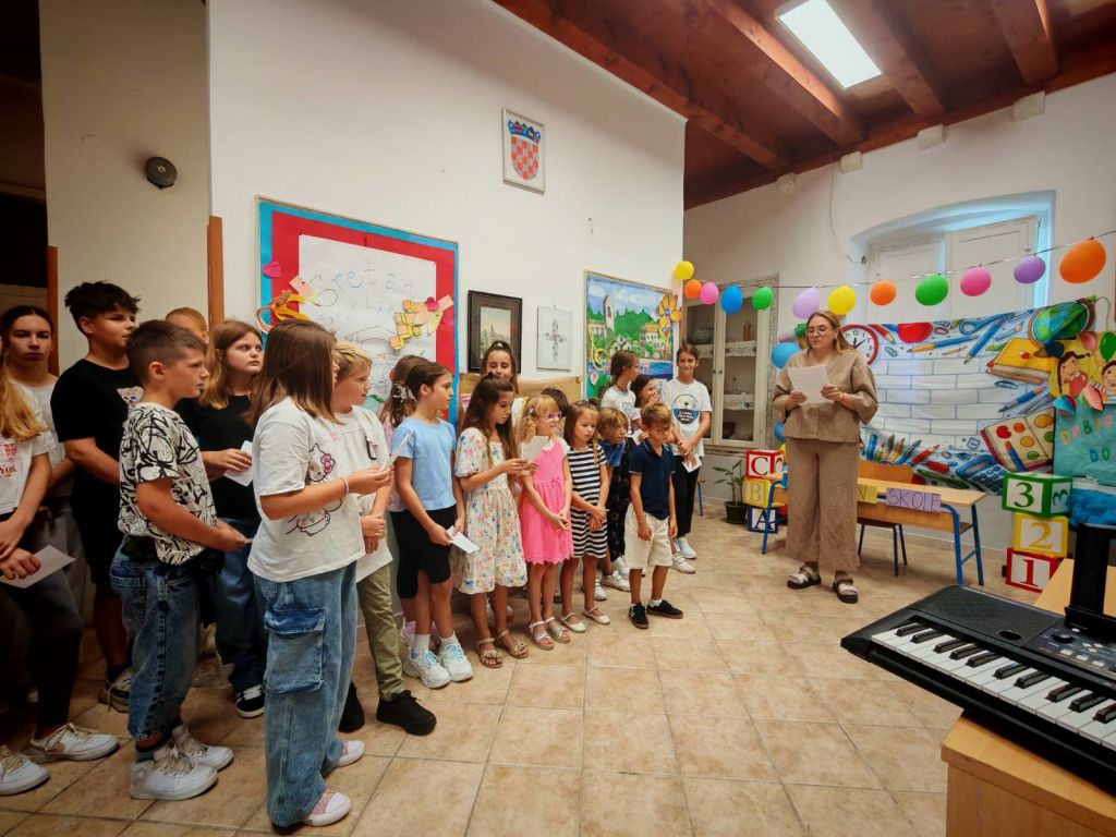 Prvi dan škole – dan ispunjen osmijehom i veseljem, Područna škola Šipan