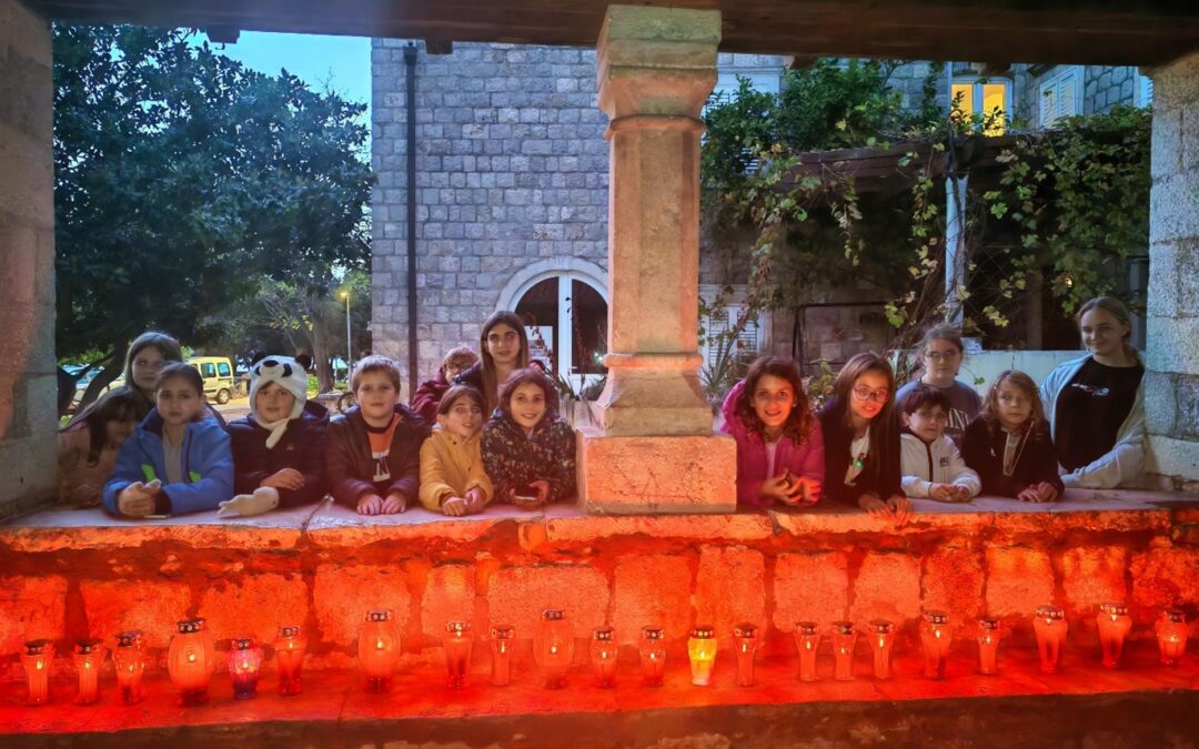 Područna škola Šipanska Luka: Svijeće za Vukovar