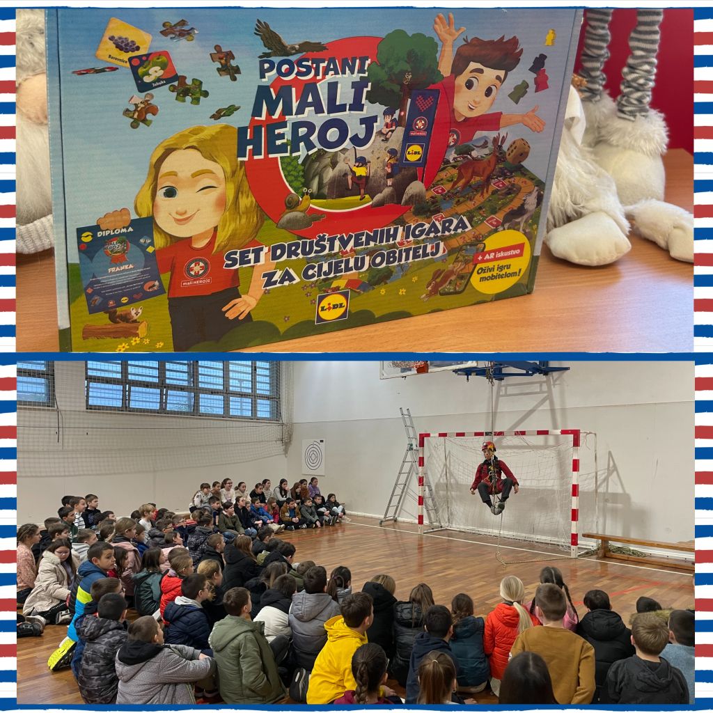 Donacija društvene igre „Postani mali heroj“ – znak zahvale za sudjelovanje u projektu „Ambasadori čistog podzemlja“
