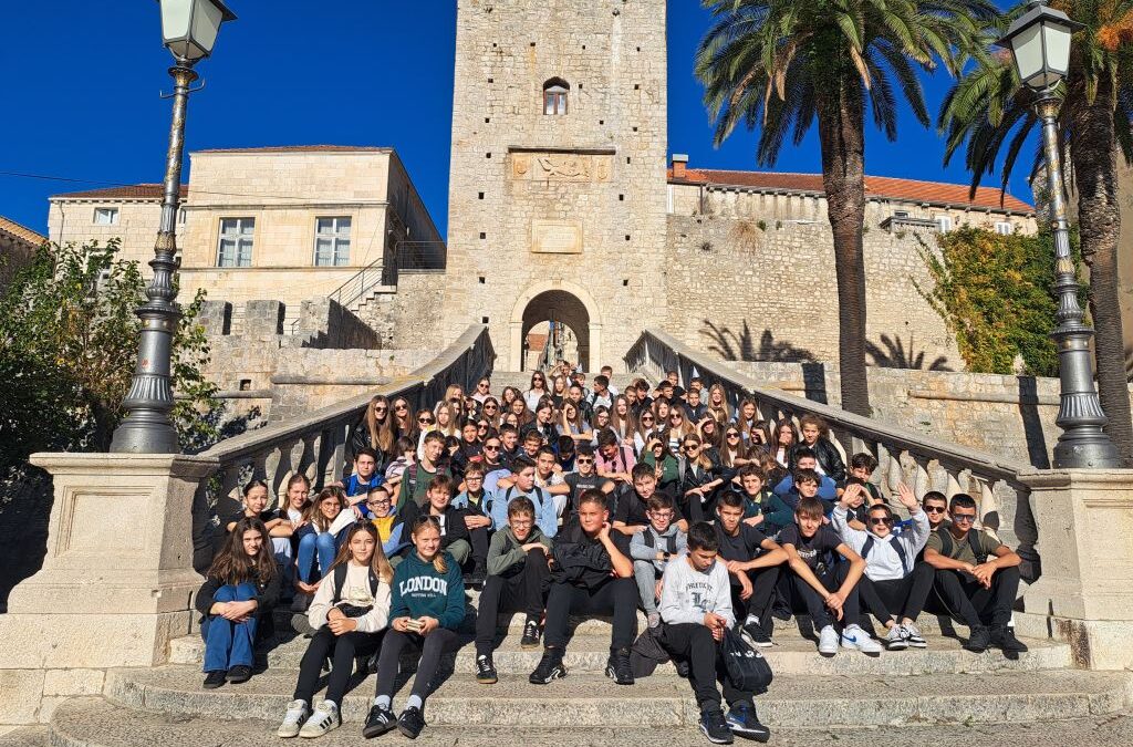 Školska pustolovina sedmaša u Stonu, Orebiću i Korčuli