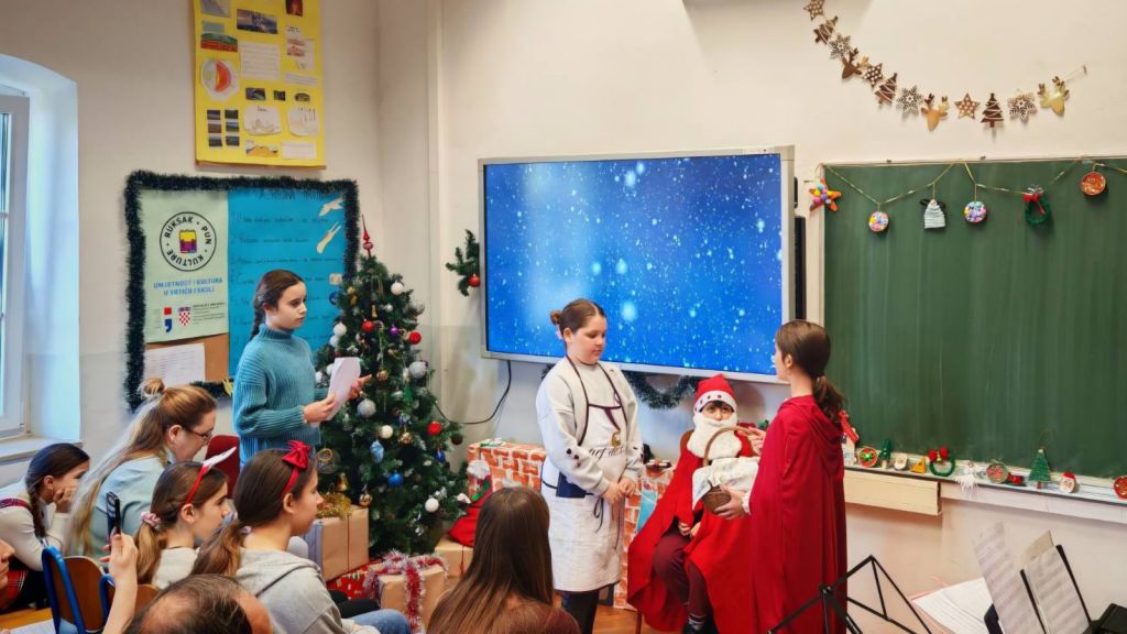 Srca mlada, vesele se – Božićna priredba u Područnoj školi Šipanska Luka