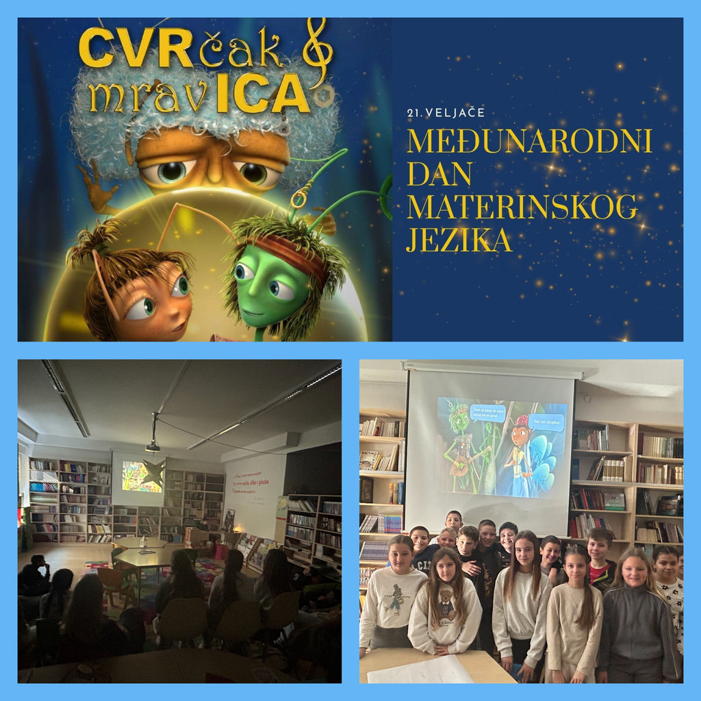 Međunarodni dan materinskog jezika uz “Cvrčka i mravicu”