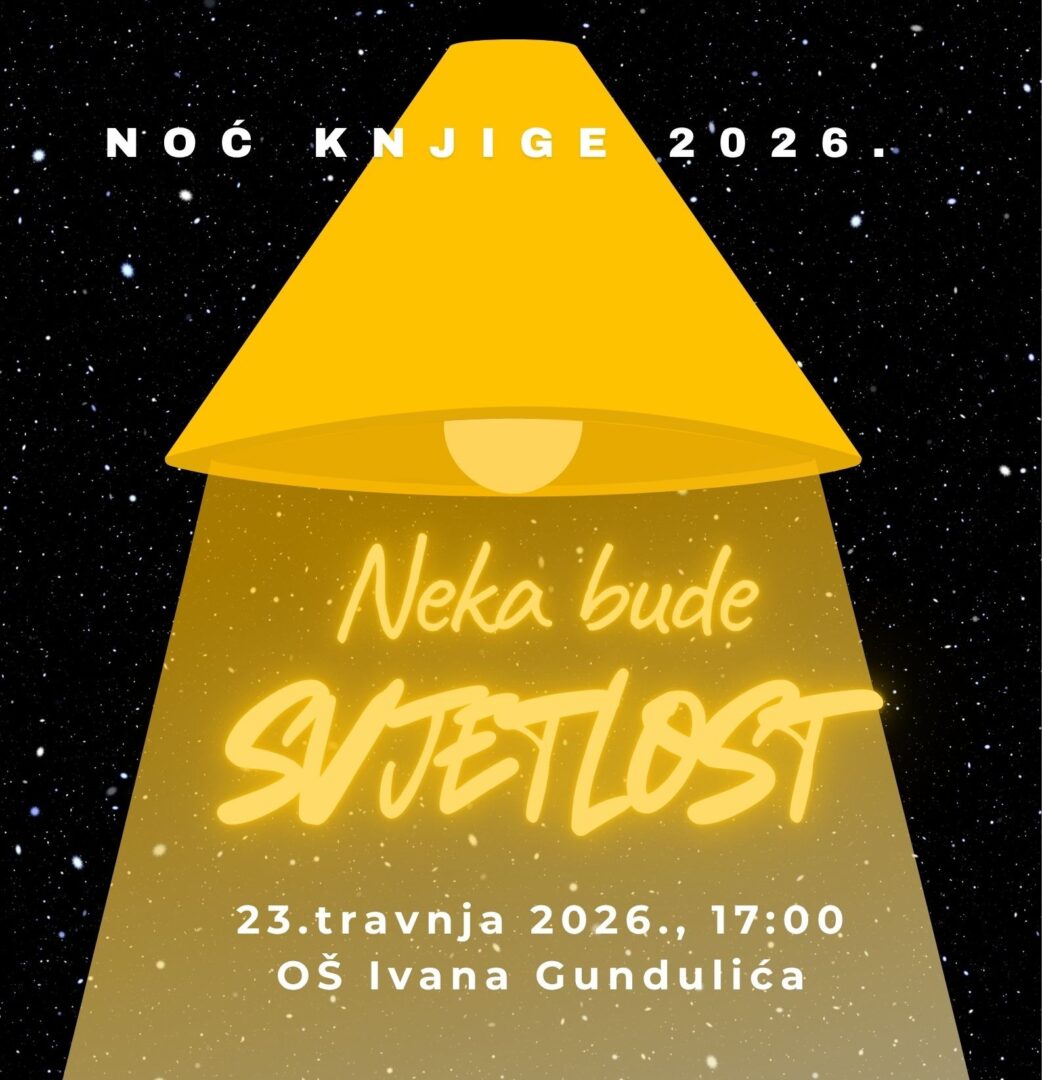 Gundulići u Noći knjige 2026.